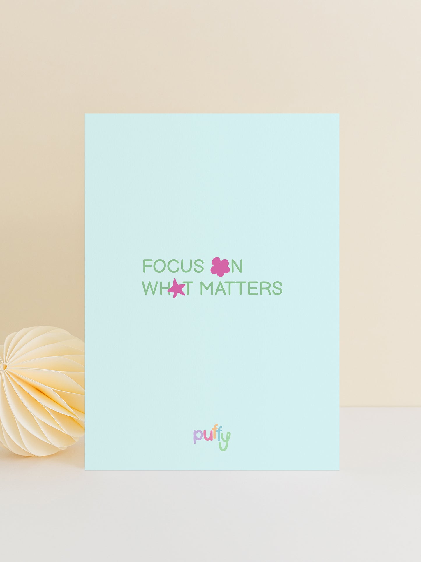 puffy Greeting Card